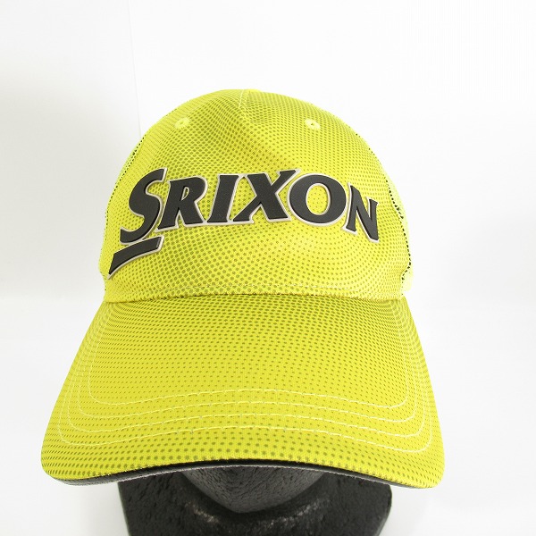 実際に弊社で買取させて頂いたSRIXON/スリクソン ゴルフキャップ  イエロー/SMH8136L/F(56-60cm)の画像 1枚目