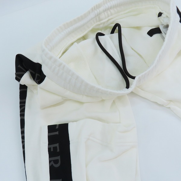 実際に弊社で買取させて頂いた【JPタグ】MONCLER/モンクレール 22SS リフレクターロゴ スウェット パンツ H10918H00014 Lの画像 3枚目