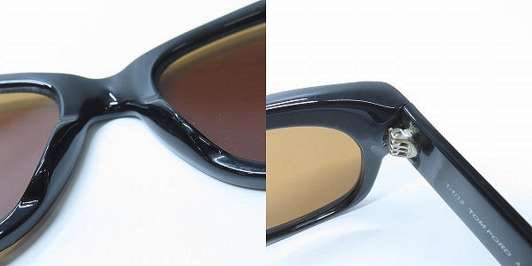 実際に弊社で買取させて頂いたTOM FORD/トムフォード Cary/キャリー サングラス/アイウェア TF58の画像 3枚目
