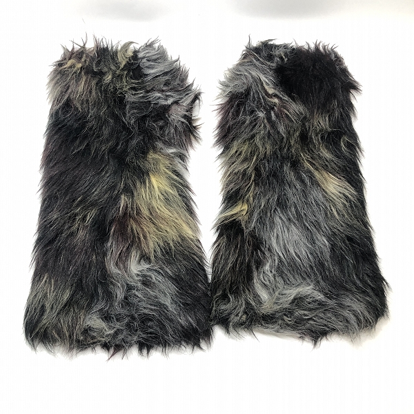 実際に弊社で買取させて頂いたJULIUS/ユリウス ACRYLIC FUR GLOVES/ファー アームウォーマー 847ACU3-F/1