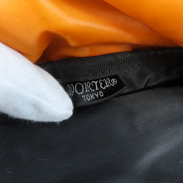 実際に弊社で買取させて頂いた(2)PORTER/ポーター TANKER WAIST BAG L タンカー ウエストバッグ L ブラック/622-66628の画像 5枚目