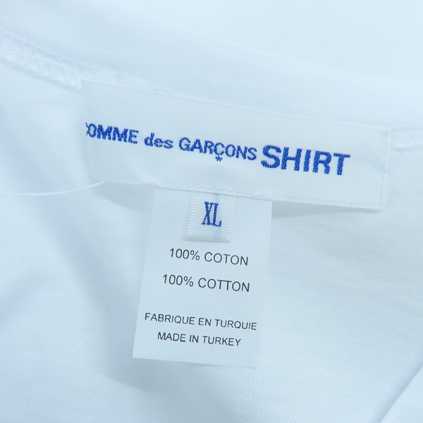 実際に弊社で買取させて頂いた【未使用】COMME des GARCONS SHIRT×KAWS/コムデギャルソンシャツ×カウズ マルチデザイン プリント Tシャツ FH-T005/XLの画像 2枚目
