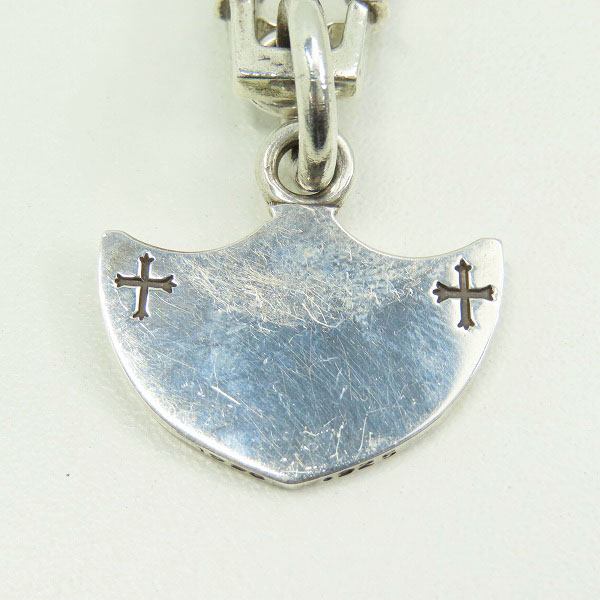 実際に弊社で買取させて頂いたCHROME HEARTS/クロムハーツ スリートリンケッツ ダイヤパヴェ ネックレストップの画像 6枚目