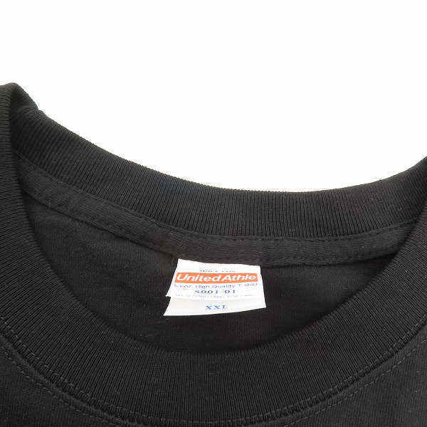 実際に弊社で買取させて頂いたMAXIMUM THE HORMONE/マキシマムザホルモン ハーコー風 プリント バンドTシャツ/半袖Tシャツ/2XLの画像 5枚目