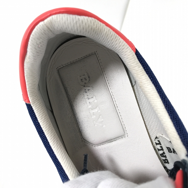 実際に弊社で買取させて頂いたBALLY/バリー ローカットスニーカー GAVINO-T-M/111/US10Dの画像 4枚目