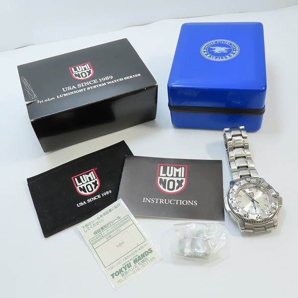 実際に弊社で買取させて頂いたLUMINOX/ルミノックス SERIES3200 腕時計【動作未確認】の画像 8枚目