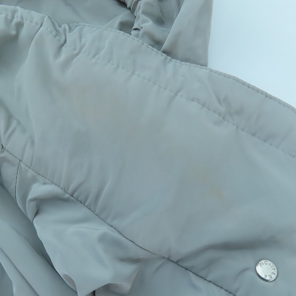 実際に弊社で買取させて頂いたMONCLER/モンクレール MALACHITE マラカイト スプリングコート F10931C70900/1　の画像 8枚目
