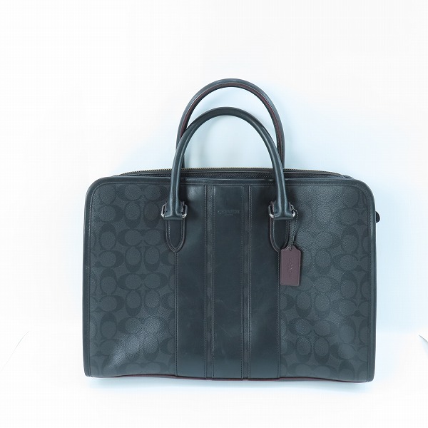 実際に弊社で買取させて頂いたCOACH/コーチ  シグネチャー ブリーフケース/ビジネスバッグ