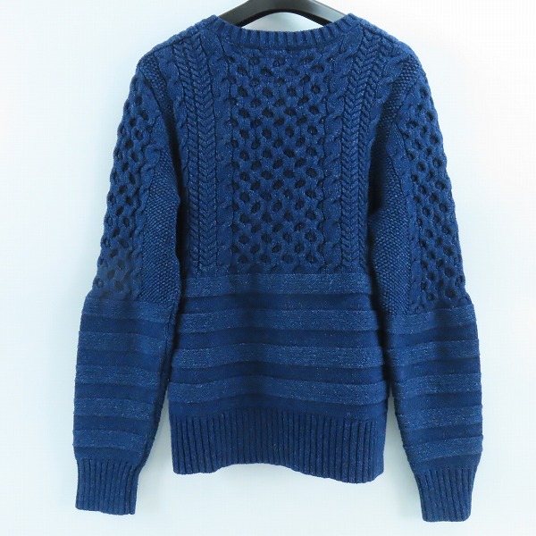 実際に弊社で買取させて頂いたNEIGHBORHOOD/ネイバーフッド FISHERMAN-B / CREW.LS フィッシャーマンニット 152STNH-KNM02/Sの画像 1枚目