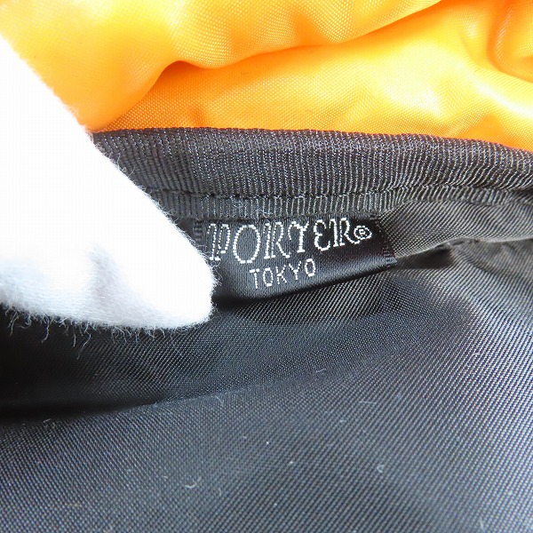 実際に弊社で買取させて頂いた(1)【未使用】PORTER/ポーター TANKER WAIST BAG (S) タンカー ウエストバッグ S ブラック/622-06629の画像 5枚目
