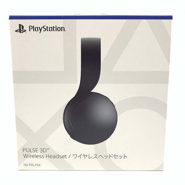 実際に弊社で買取させて頂いた【未開封】 SIE/ソニー PlayStation PULSE 3D ワイヤレスヘッドセット ミッドナイト ブラック For PS5,PS4/CFI-ZWH1J01