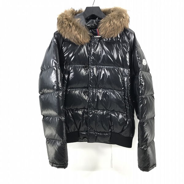 実際に弊社で買取させて頂いたMONCLER/モンクレール BULGARE ファーフード付 ダウンジャケット 41327/91/68950/4