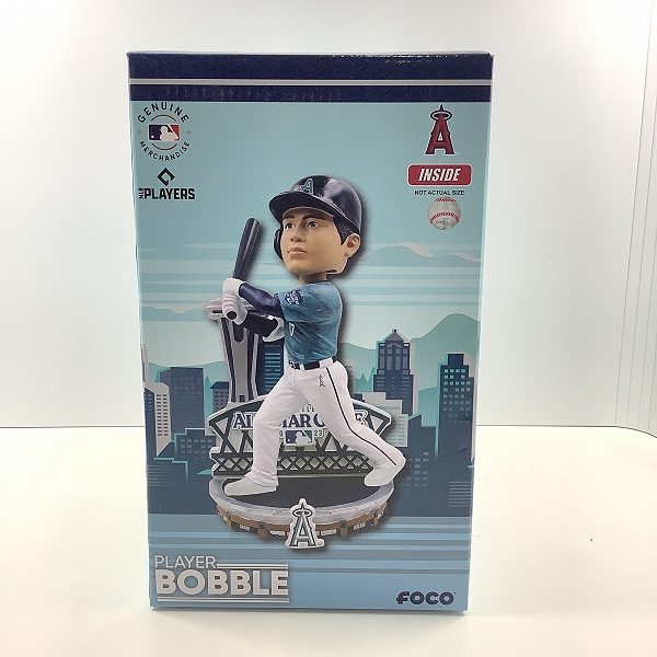 実際に弊社で買取させて頂いたFOCO/フォコ PLAYER BOBBLE  ボブルヘッド  エンゼルス 大谷翔平 MLBオールスターゲーム 2023 首振り フィギュアの画像 6枚目