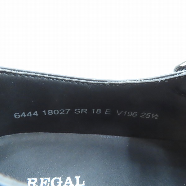 実際に弊社で買取させて頂いたREGAL/リーガル ダブル モンク ストラップ ドレスシューズ/ビジネスシューズ V196/25.5の画像 5枚目