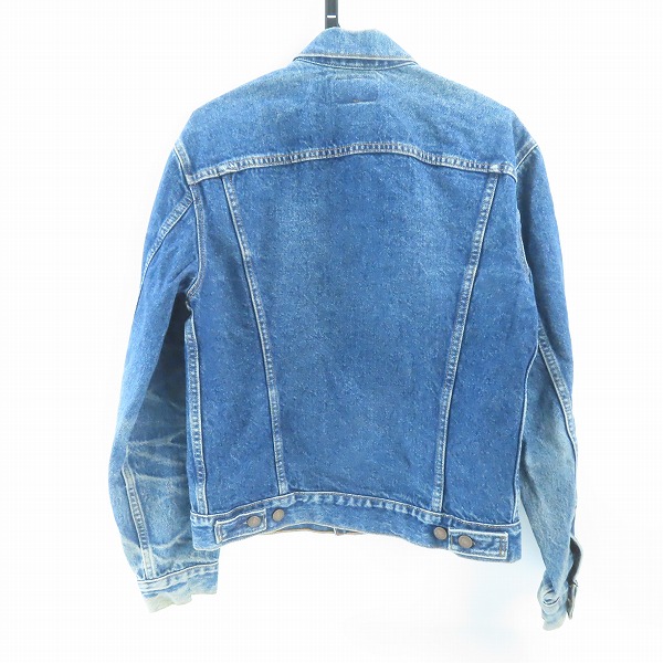 実際に弊社で買取させて頂いたLEVI'S/リーバイス 米国製 ボタン裏刻印527 デニムジャケット 70505-0217/40の画像 1枚目