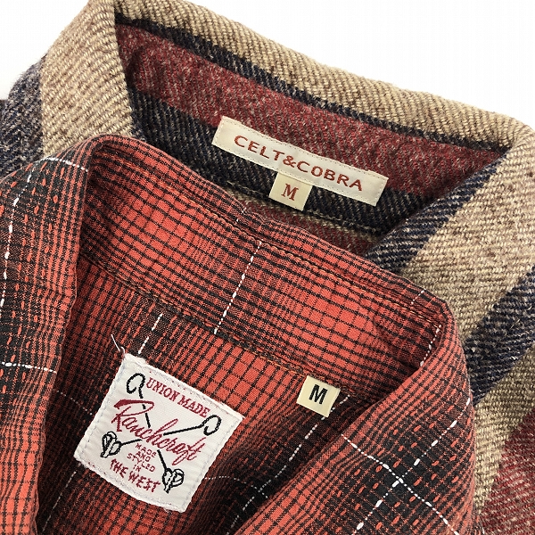 実際に弊社で買取させて頂いたCELT&COBRA/ケルト&コブラ/Ranchcraft ロングスリーブシャツ 2点セットの画像 2枚目