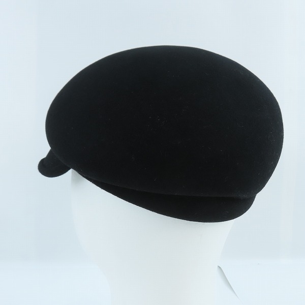 実際に弊社で買取させて頂いたCA4LA/カシラ MAY FELT3 アシンメトリーキャスケット/ONM01729の画像 2枚目