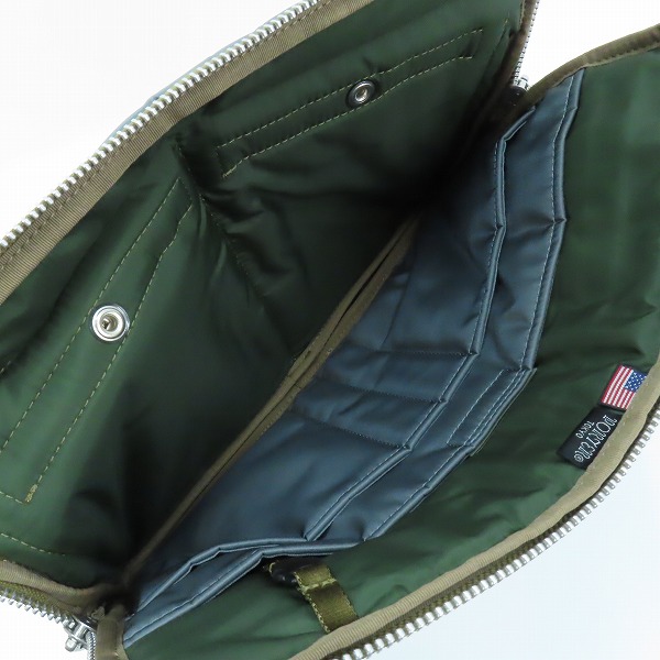 実際に弊社で買取させて頂いたPORTER/ポーター ドキュメントケース グレーの画像 3枚目