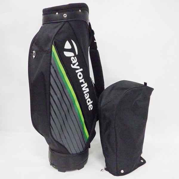 実際に弊社で買取させて頂いたTaylorMade/テーラーメイド RBZ SPEEDLITE 8.5型 4分割キャディバッグ ブラックの画像 1枚目