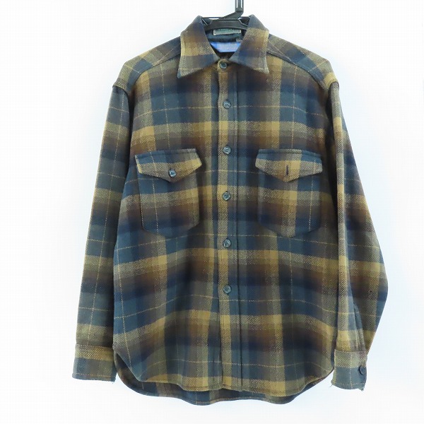 実際に弊社で買取させて頂いた【難有り】PENDLETON/ペンドルトン Outdoors Man チェック柄長袖シャツ/S