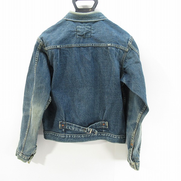 実際に弊社で買取させて頂いたLevi's/リーバイス 復刻 BIG E/ボタン裏刻印J02 1st タイプデニムジャケット/71506/38の画像 1枚目