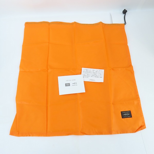 実際に弊社で買取させて頂いた(9)【未使用】PORTER/ポーター TANKER WAIST BAG (L) タンカー ウエストバッグ L ブラック/622-76628の画像 8枚目