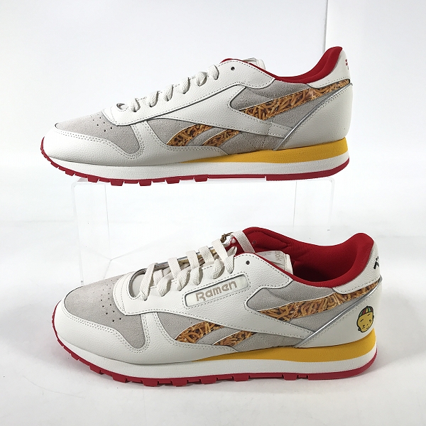 実際に弊社で買取させて頂いた【未使用】Reebok×atmos×BABY STAR/リーボック×アトモス×ベビースター CLASSIC LEATHER/スニーカー HP3242/28.5の画像 3枚目