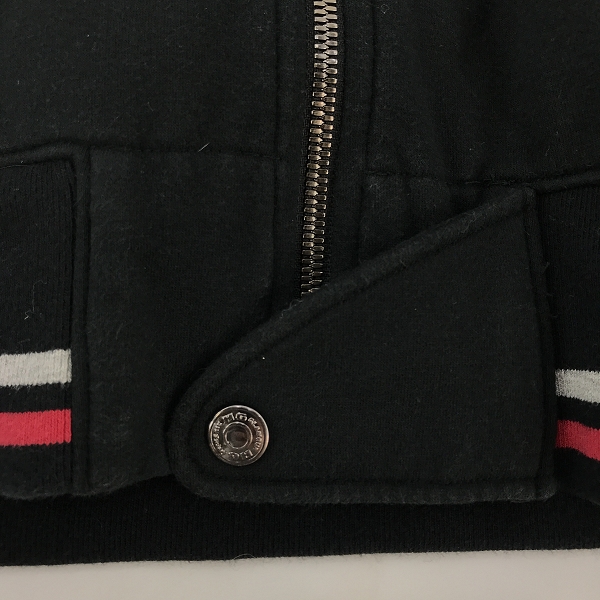 実際に弊社で買取させて頂いたHYSTERIC GLAMOUR/ヒステリックグラマー DEVIL'S NIGHT ジップアップ スウェット 4CJ-0843 Lの画像 5枚目