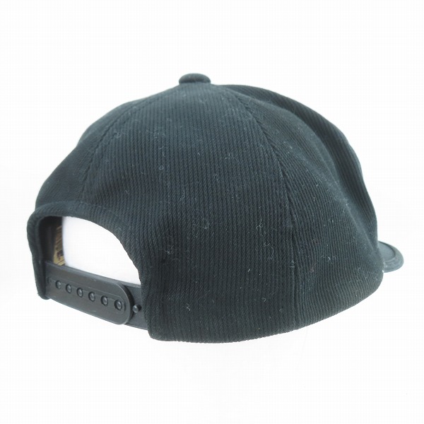 実際に弊社で買取させて頂いたCA4LA/カシラ スクエアワッペン キャップ ブラック KUB01098の画像 3枚目