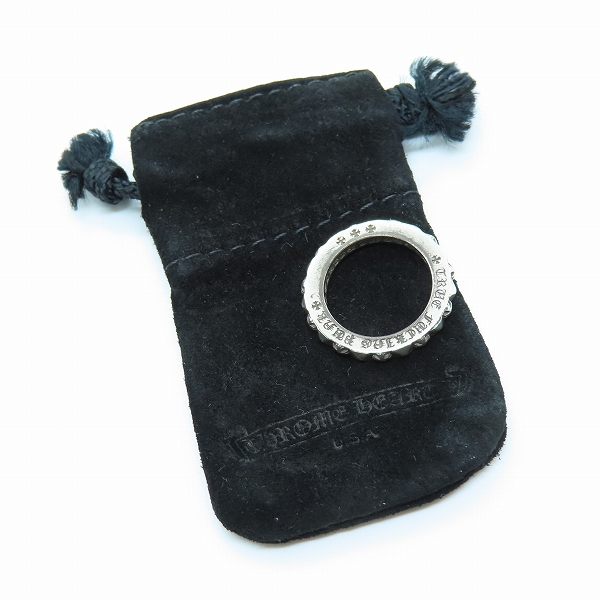 実際に弊社で買取させて頂いたCHROME HEARTS/クロムハーツ TFP/トゥルーファッキンパンク CHプラス リング/10.5号の画像 9枚目