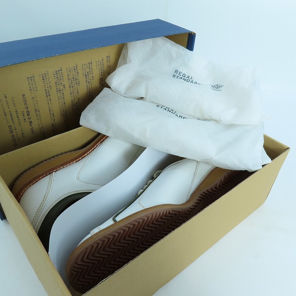 実際に弊社で買取させて頂いたREGAL STANDARDS/リーガル スタンダード レザースニーカー 750R/25.5の画像 8枚目