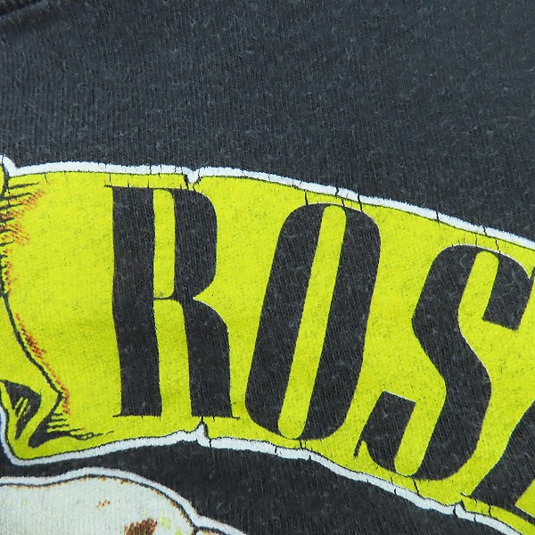 実際に弊社で買取させて頂いたBROCKUM/ブロックム Guns N' Roses/ガンズアンドローゼズ 90s  ヴィンテージ バンドTシャツ/Lの画像 4枚目