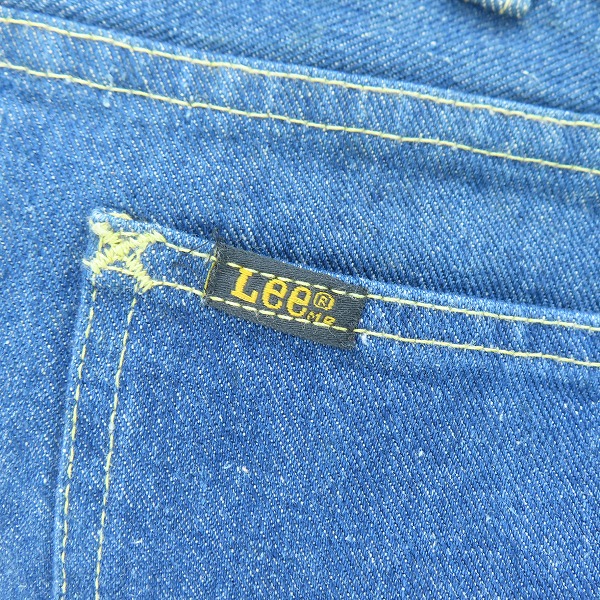 実際に弊社で買取させて頂いたLee/リー 刻印B/タロンジップ/デニムパンツ/ジーンズの画像 4枚目