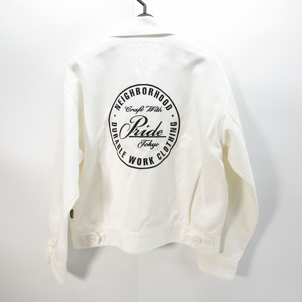 実際に弊社で買取させて頂いたNEIGHBORHOOD x Dickies/ネイバーフッド×ディッキーズ 24AW Zip Work Jacket/ジップワークジャケット/Sの画像 1枚目