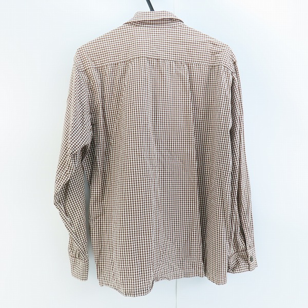 実際に弊社で買取させて頂いたTENDERLOIN/テンダーロイン T-HOPPER 長袖シャツ/ギンガムチェック/Lの画像 1枚目