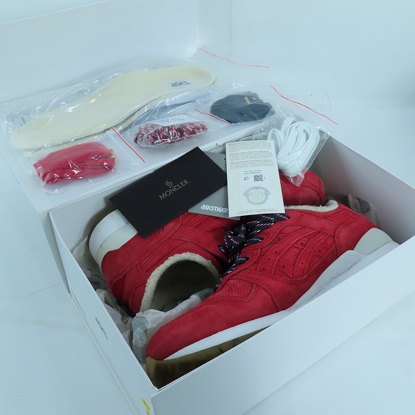 実際に弊社で買取させて頂いたKITH×MONCLER×ASICS/キス×モンクレール×アシックス GEL-LYTE Ⅲ/ゲルライト3 スニーカー AIHK730.2323/28の画像 8枚目