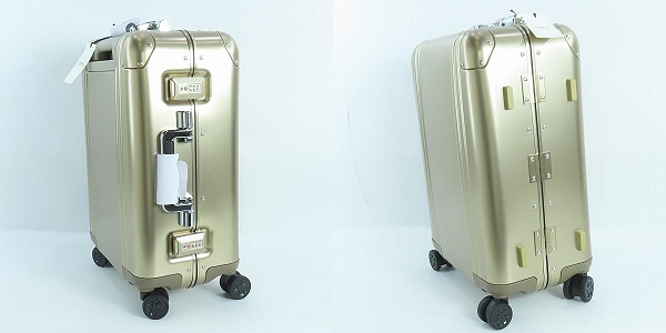 実際に弊社で買取させて頂いた【未使用】ZERO HALLIBURTON/ゼロハリバートン Continental Carry-On Travel Case キャリーケース 37L 94405の画像 2枚目