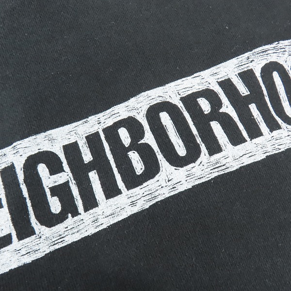 実際に弊社で買取させて頂いたSCHOTT×NEIGHBORHOOD/ショット×ネイバーフッド LONG SLEEVE スウェット シャツ XLの画像 5枚目