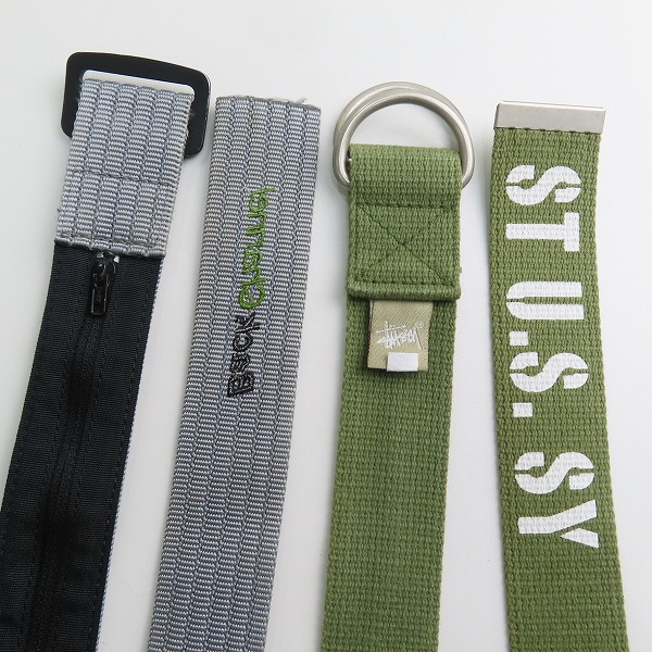 実際に弊社で買取させて頂いたBackChannel/バックチャンネル STUSSY/ステューシー GIベルト ガチャベルト 2点セットの画像 2枚目