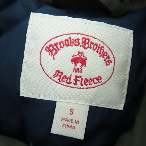 実際に弊社で買取させて頂いたBROOKS BROTHERS/ブルックスブラザーズ Red Fleece/レッド ダウンジャケット /Sの画像 2枚目