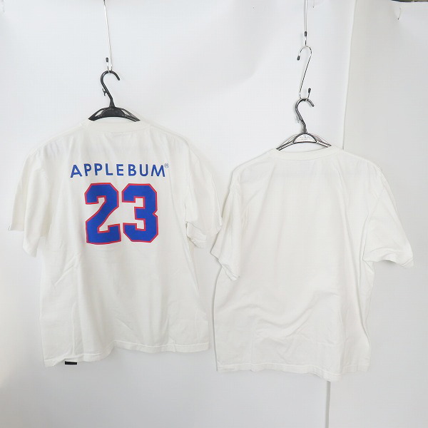 実際に弊社で買取させて頂いたAPPLEBUM/アップルバム プリント 半袖Tシャツ /XL 2点セットの画像 1枚目