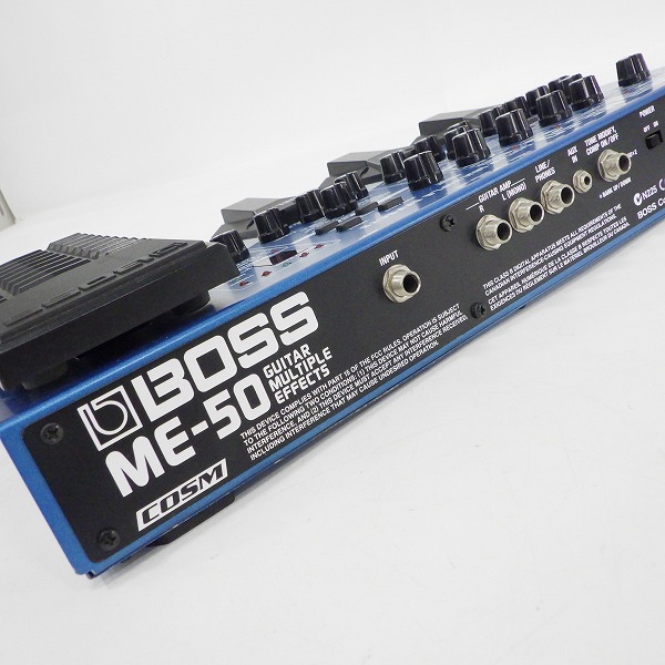 実際に弊社で買取させて頂いた【難有り】BOSS/ボス ME-50 GUITAR MULTIPLE EFFECTS ギター用 マルチエフェクター ACアダプター付の画像 4枚目