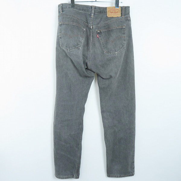 実際に弊社で買取させて頂いたLEVIS/リーバイス 先染め グレー デニムパンツ USA製 501-0558/W34の画像 1枚目