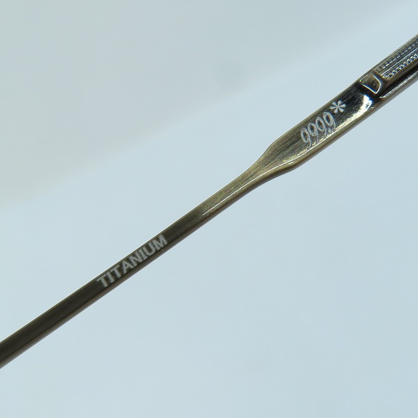 実際に弊社で買取させて頂いた999.9/フォーナインズ ウェリントン アイウェア/眼鏡  M-43  6903の画像 7枚目