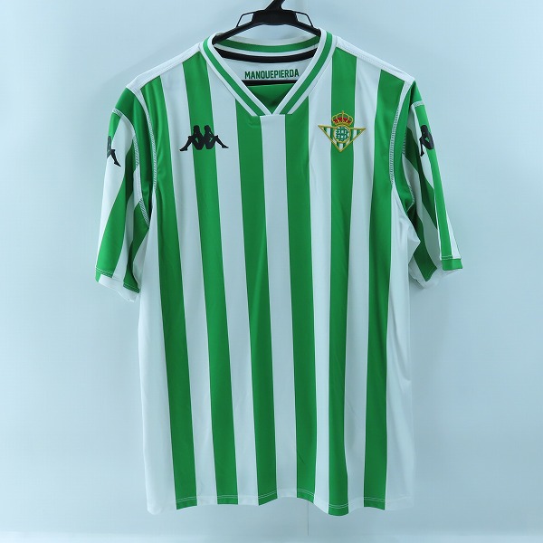 実際に弊社で買取させて頂いた【未使用】kappa/カッパ Real Betis/レアル・ベティス #8 乾 貴士 ユニフォーム/M