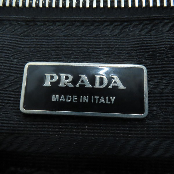 実際に弊社で買取させて頂いたPRADA/プラダ ナイロントートバッグ ブラック  鍵付き の画像 4枚目