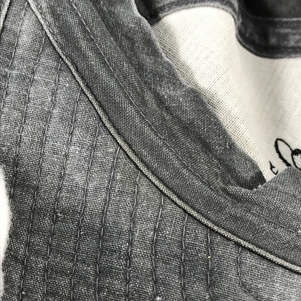 実際に弊社で買取させて頂いたBorsalino/ボルサリーノ ロゴ刺繍 アポロキャップ/5Lの画像 7枚目