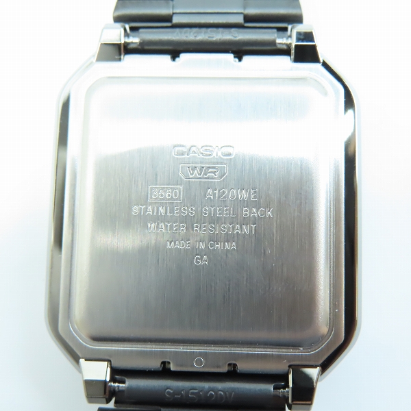 実際に弊社で買取させて頂いたCASIO/カシオ クラシック マルチカラー 腕時計 A120WEGG-1BJFの画像 4枚目