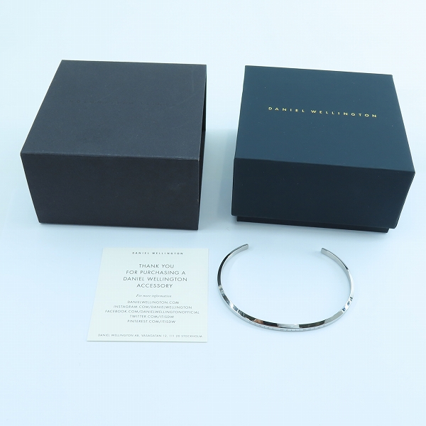 実際に弊社で買取させて頂いたDaniel Wellington/ダニエルウェリントン Classic Cuff バングル/ブレスレットの画像 8枚目