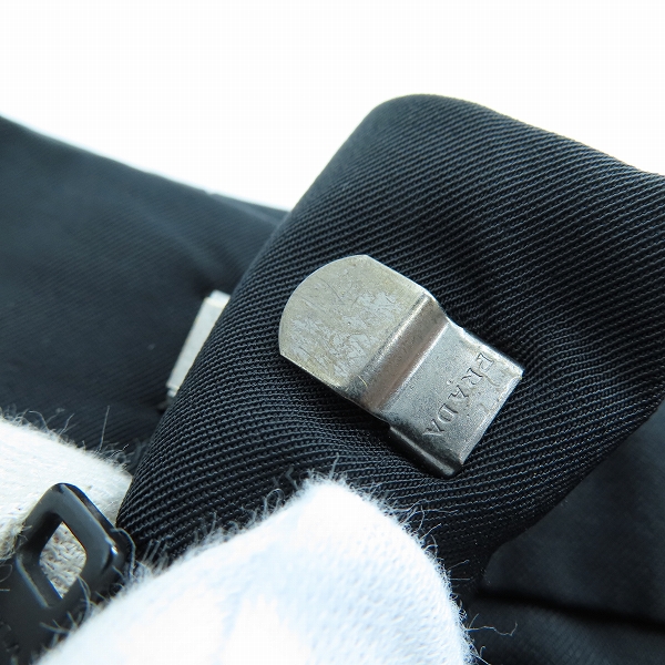 実際に弊社で買取させて頂いたPRADA/プラダ ポリエステル スラックス ロングパンツ SPG44 S191 G39/48の画像 7枚目